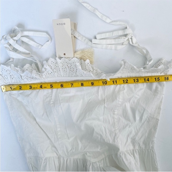 Doen vita midi dress in salt NWT - Picture 8 of 10